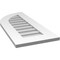 Ekena Millwork Quarter Round Top Left Surface Mount PVC Gable Vent w/ 3-1/2"W x 1"P Standard Frame, 14"W x 32"H GVPQL14X3201SN - alternate 4